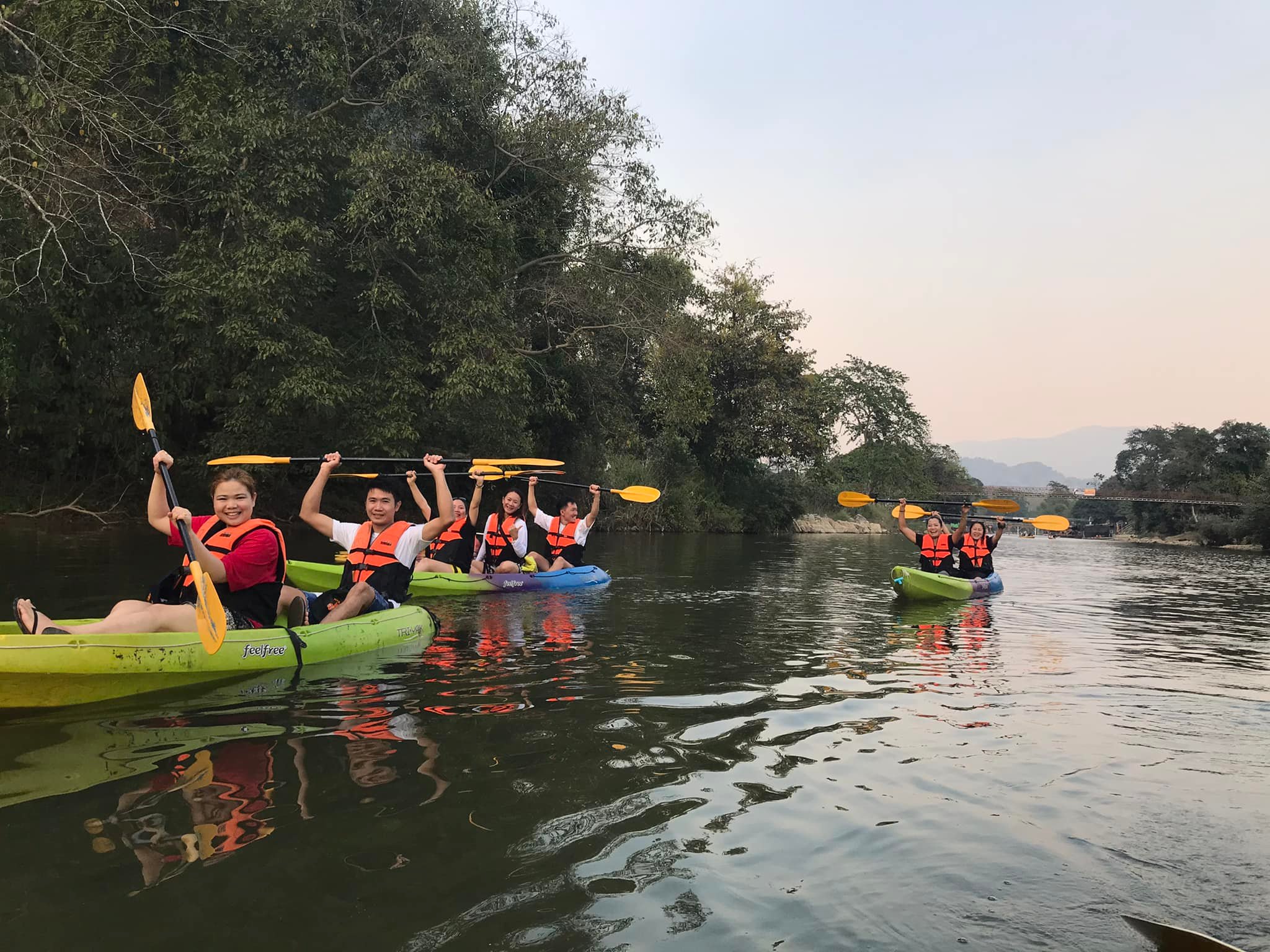 Kayaking, Angel Cave, Tubing Cave